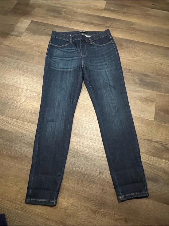 Judy Blue Denim - Judy Blue Mid-Rise Pull-On Skinny Jeggings | Size 11/30 |Dark Wash Stretch Denim